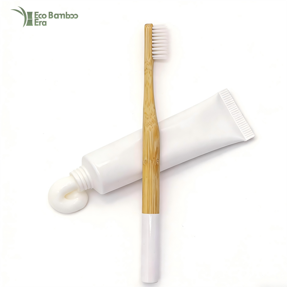 Premium Bamboo Toothbrush Set